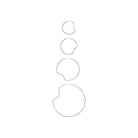 Maria Black Copenhagen Earring 35 mm Silver